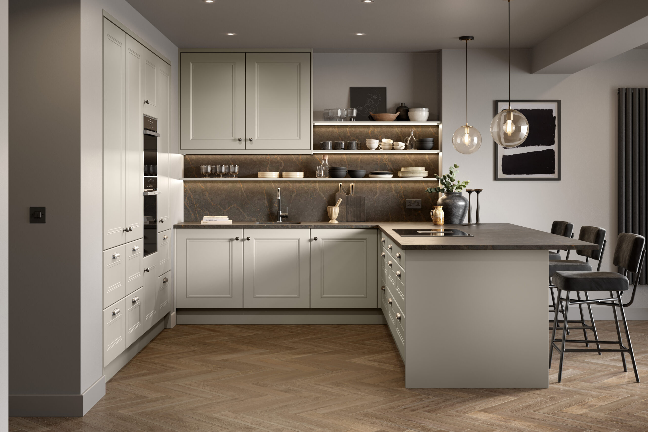 Maximise Tricky Kitchen Layouts with Replacement Cabinet Doors