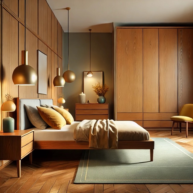 5 Mid-Century Modern Bedroom Ideas with Replacement Unit Doors