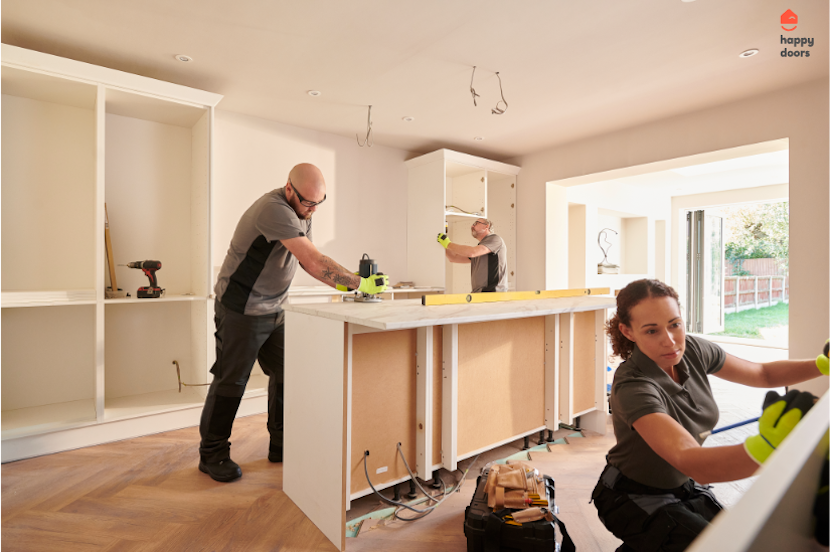 Kitchen Fitter tools from Happy Doors