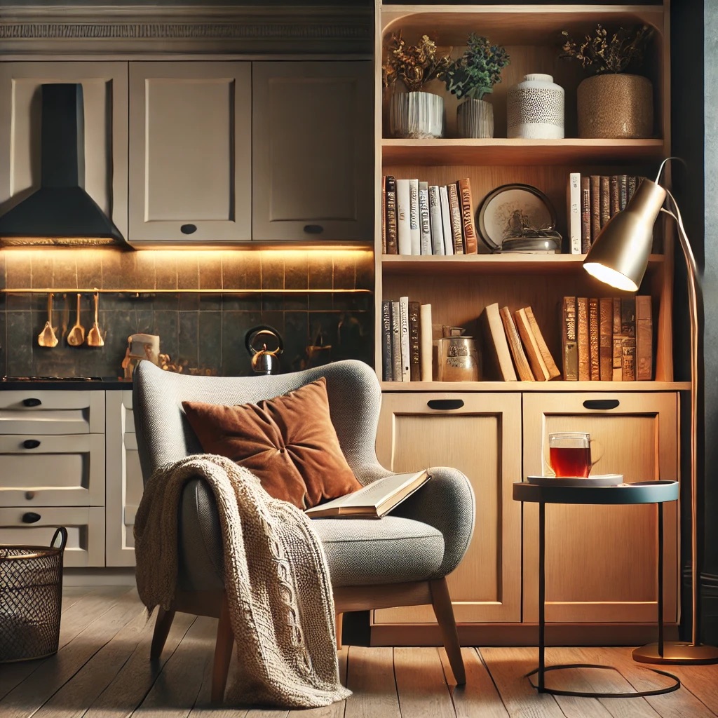 Complete Your Cosy Reading Nook in a Stylish Kitchen Makeover