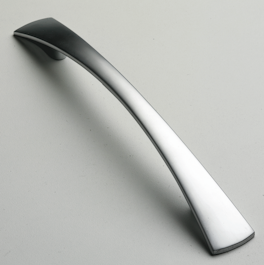 Tapered Bow Handle - 184mm - Satin Chrome