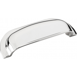 Hampton Cup Handle - 122mm - Polished Nickel