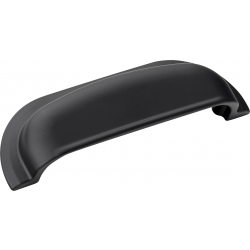 Hampton Cup Handle - 122mm - Matt Black