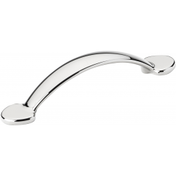 Trafalgar Bow Handle - 142mm - Polished Nickel