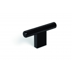 Graft T-Knob Handle - 60mm - Brushed Black