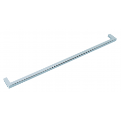 Square D Handle - 328mm - Polished Chrome